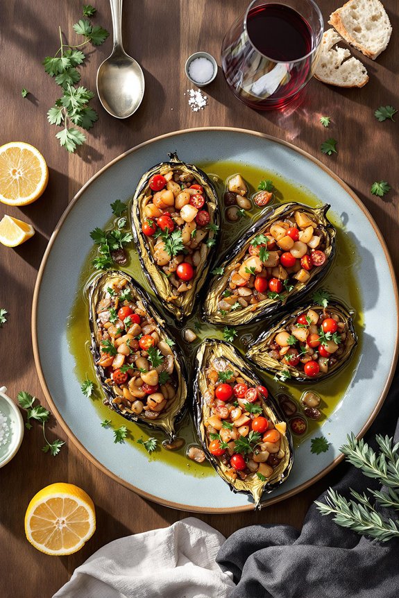 aubergine dish recipe delight