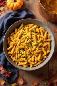 autumn pumpkin curry pasta