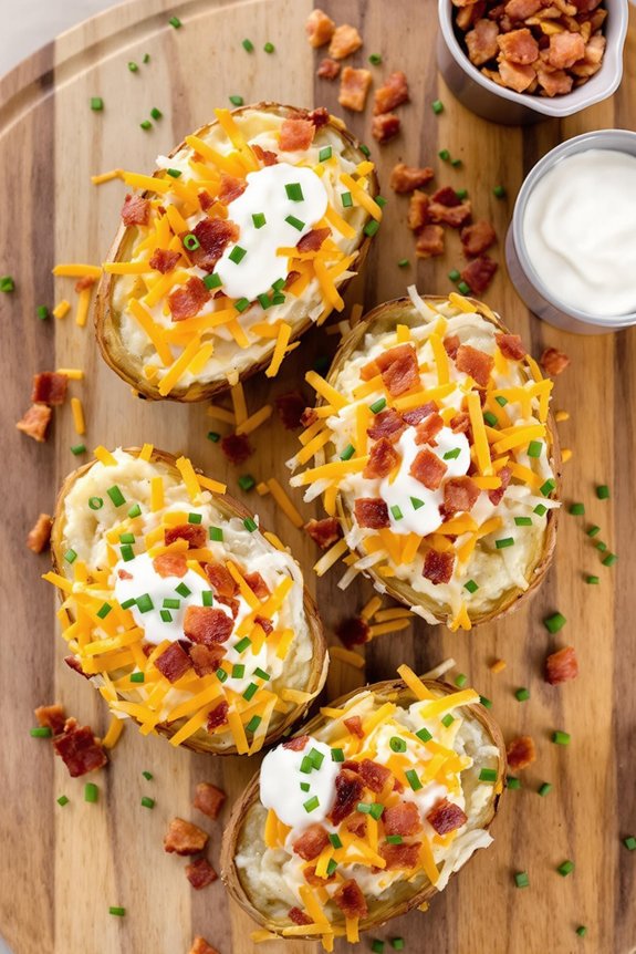 bacon cheddar chive potatoes