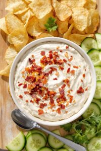 bacon filled creamy dip recipe