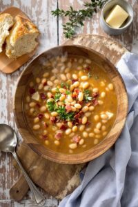 bean soup preparation instructions