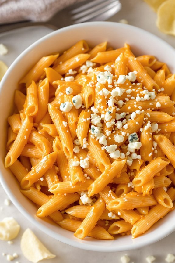 buffalo chicken pasta recipe