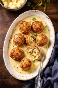 cheesy italian meatball comfort