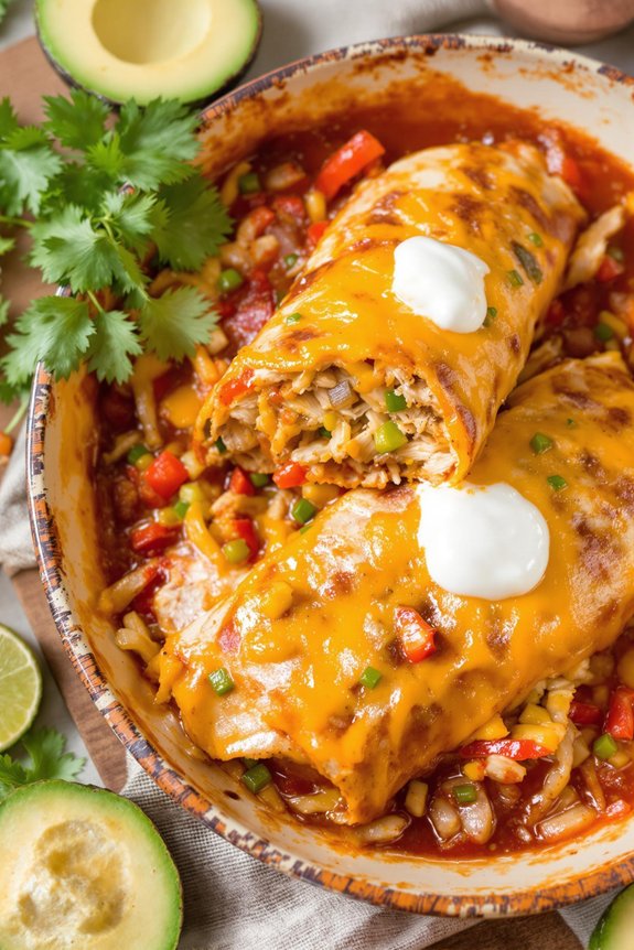 chicken fajita enchiladas recipe