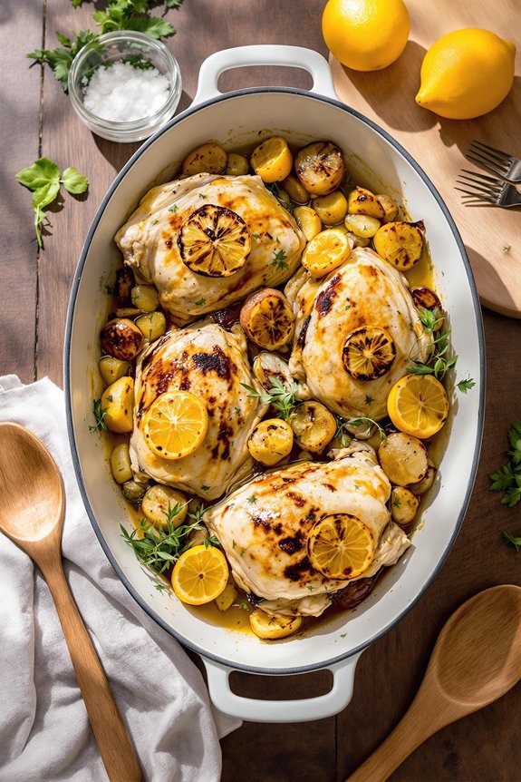citrus infused roasted chicken recipe