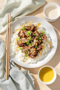 coconut infused beef fillet