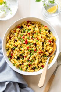 colorful pasta for families