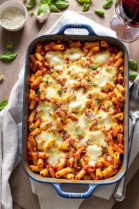 comforting baked pasta dish