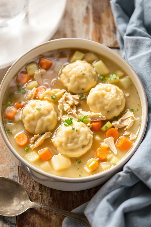 cozy chicken and dumplings recipe