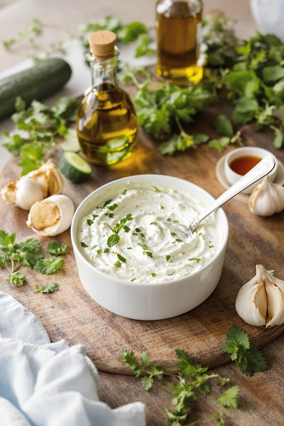 creamy authentic greek tzatziki