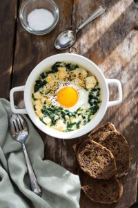 creamy baked haddock dish