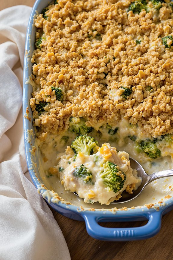 creamy chicken and broccoli casserole