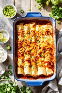 creamy chicken enchiladas recipe