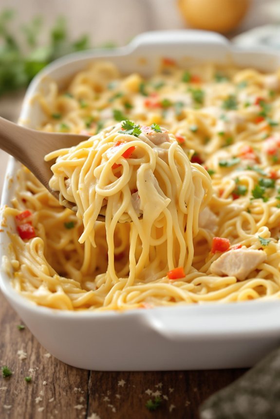 creamy chicken spaghetti recipe