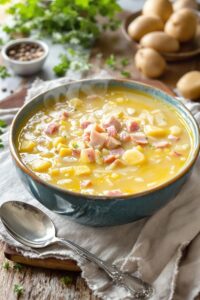 creamy ham and potato soup