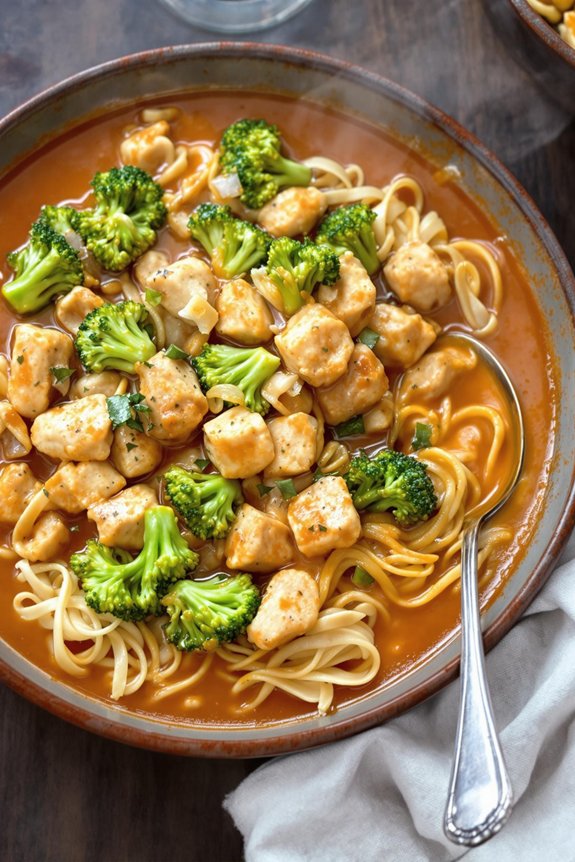 creamy low carb chicken paprikash