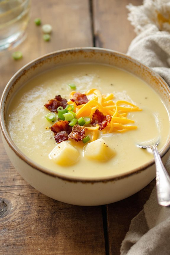 creamy potato soup recipe
