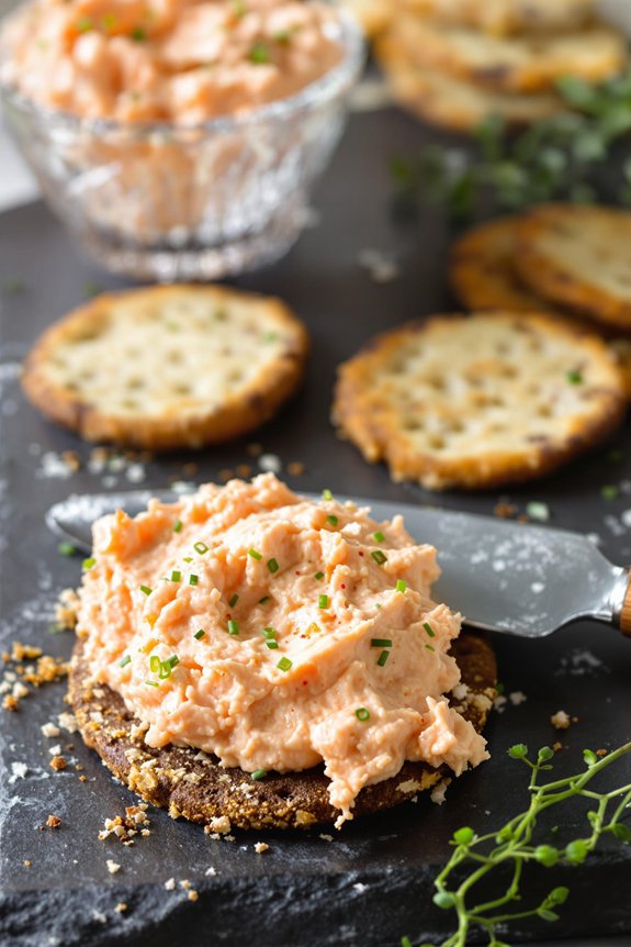 creamy salmon spread recipe