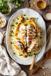 creamy yogurt roast chicken