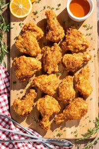 crispy buttermilk fried chicken