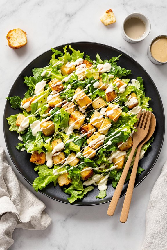 crispy caesar salad recipe