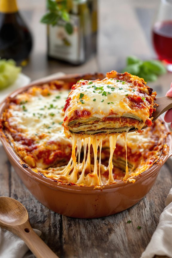 crispy italian eggplant parmesan