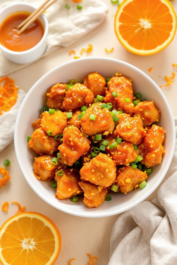 crispy orange chicken recipe