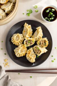 crispy pot stickers filling options