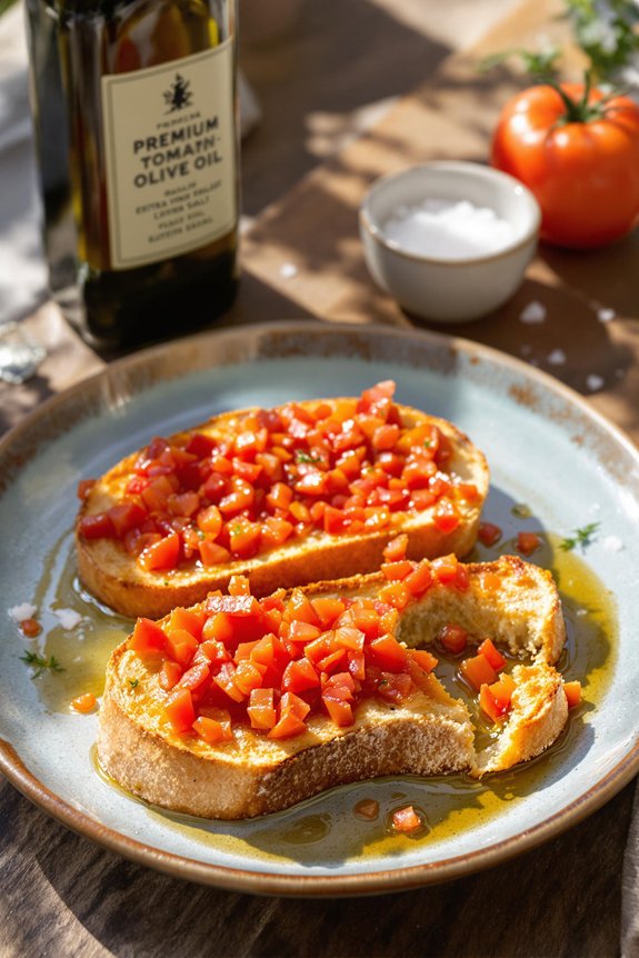 crispy spanish tomato toast