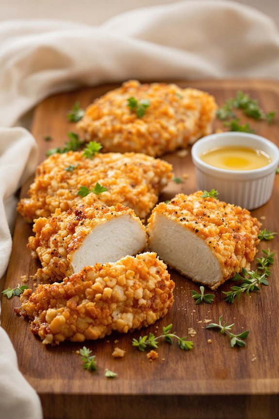 crispy tender flavorful fried chicken