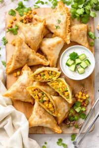 delicious homemade indian snacks