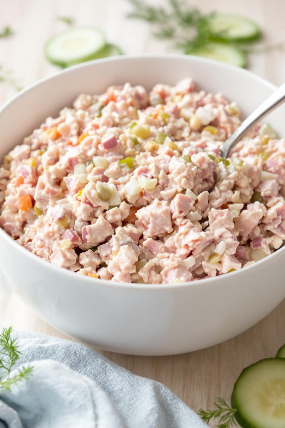 easy homemade ham salad