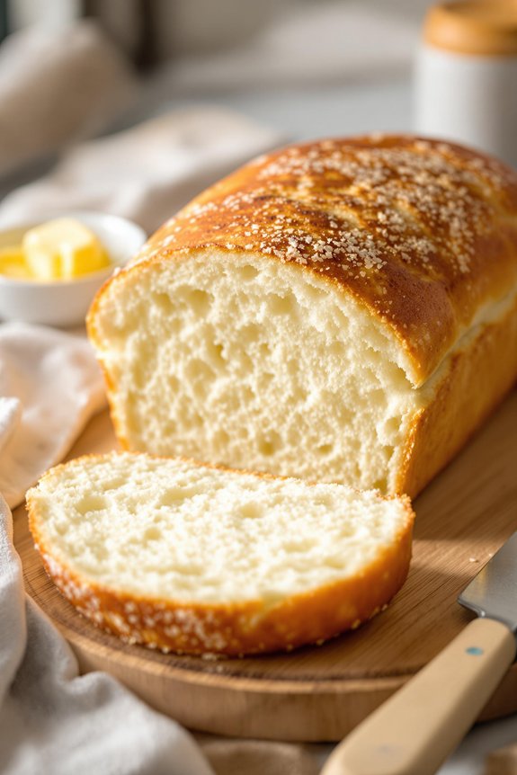 fluffy gluten free white bread