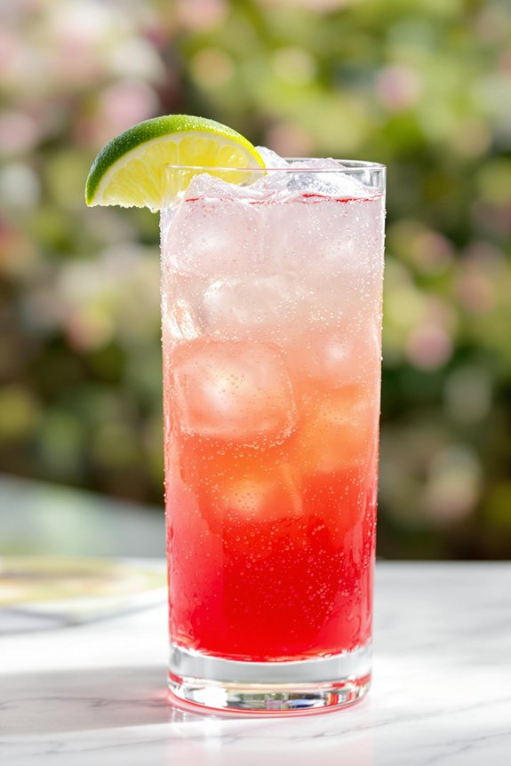fresh bubbly mocktail recipe
