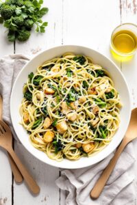 garlic chicken and broccoli