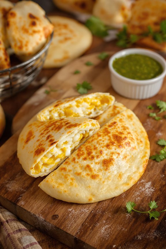 golden crispy potato gorditas