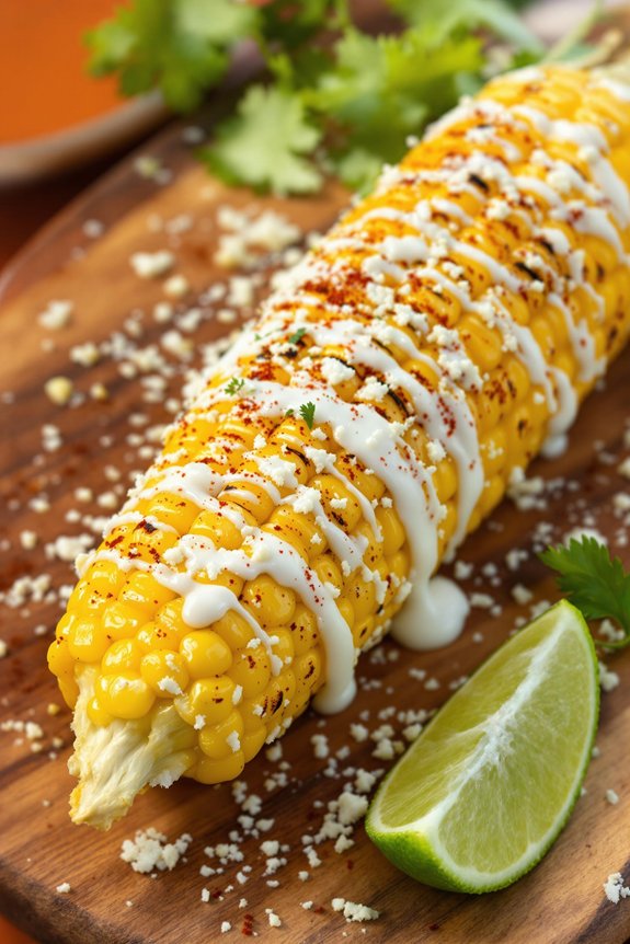 grilled mexican street corn