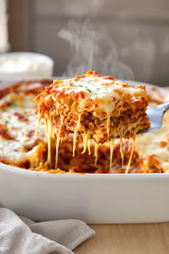 guilt free microwave lasagna recipe
