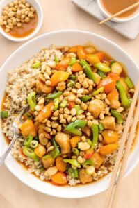 healthy cashew chicken recipe
