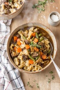 hearty homemade beef stew