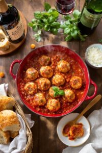 hearty homemade italian meatballs