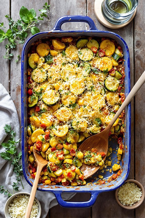 herb infused vegetarian dish