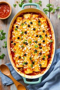 homemade cheesy enchiladas recipe