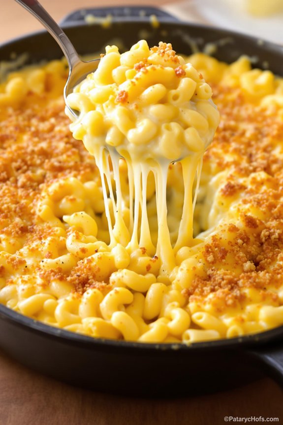homemade creamy mac and cheese