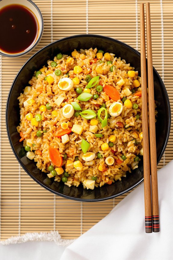 homemade restaurant style fried rice