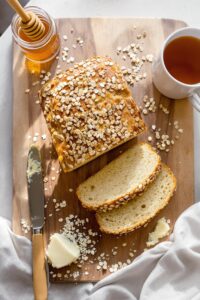 homemade sweet oatmeal bread