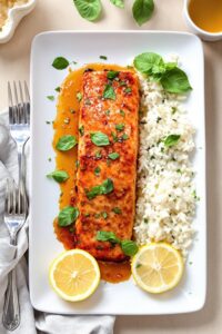 honey mustard glazed salmon recipe