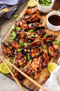 honey soy chicken wings