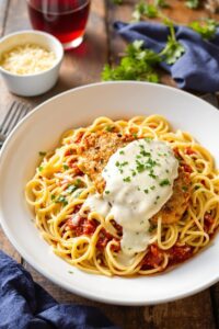 italian chicken pasta dish