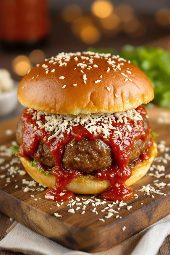 italian meatball burger recipe